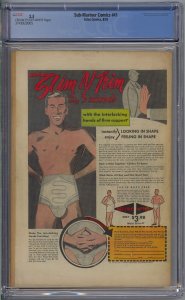 SUB-MARINER COMICS #41 CGC 3.5 NAMORA BYRRAH BILL EVERETT 