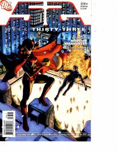 Lot Of 5 52 DC Comic Books #33 34 35 36 37 Batman Flash Superman LH17