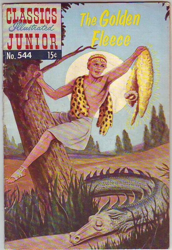 Classics Illustrated Junior #544 (Nov-57) VG/FN Mid-Grade Jason and the Argon...