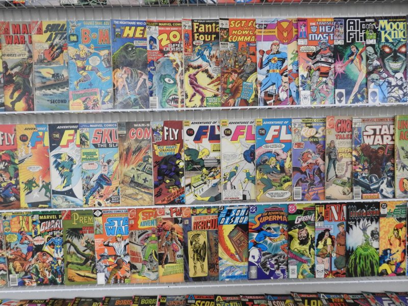 Huge Lot 190+ Comics W/ Star Wars, The Fly, Eternals, Dreadstar, +More Avg VG
