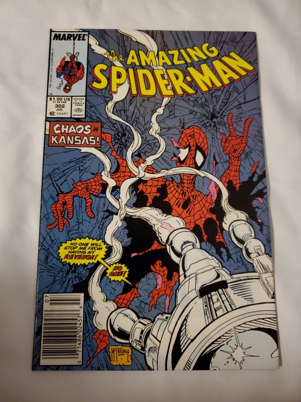 Amazing Spider-Man #302 - FN/VF - Todd McFarlane Art