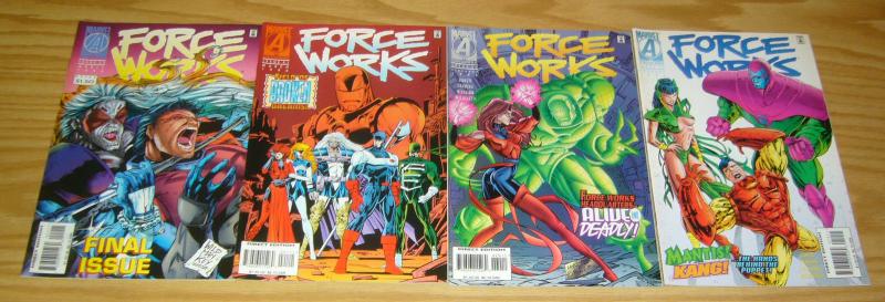 Force Works #1-22 VF/NM complete series - iron man - spider-woman - avengers