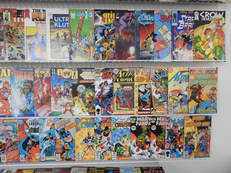 Huge Lot 190+ Comics W/ Batman, Superman, GI Joe, +More! Avg FN Condition!