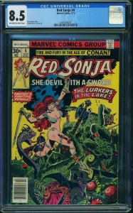 Red Sonja #4 (1977) CGC 8.5 VF+
