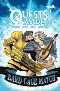 QUESTS ASIDE #1 1:50 HOWELL VARIANT VAULT COMICS 2022 EB251