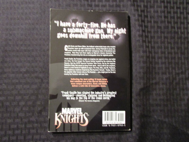 2001 Marvel Knights PUNISHER v.3 SC Ennis Dillon Palmiotti NM-