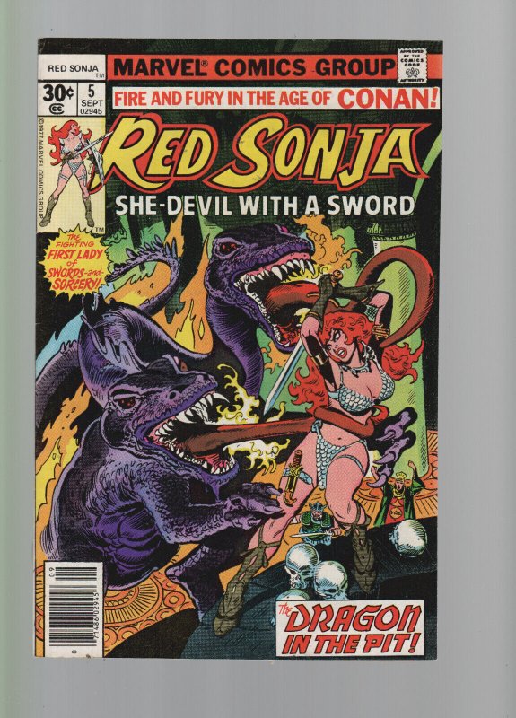 Red Sonja #5 vf/nm 