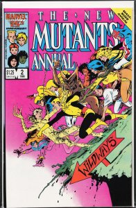 The New Mutants Annual #2 (1986) New Mutants [Key Issue]