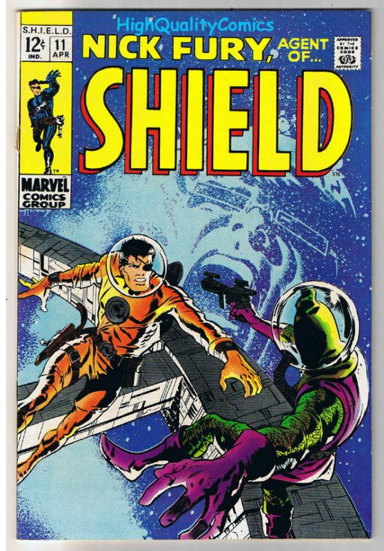 NICK FURY, AGENT of SHIELD #11, FN+, Barry Smith, 1968, more in store 