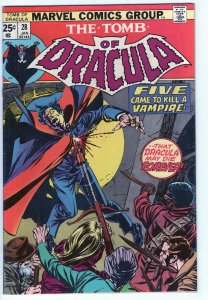TOMB OF DRACULA #28 - 5.0 - OW-W - Blade
