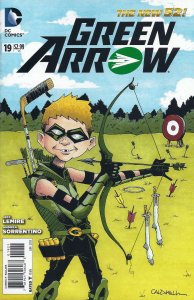 Green Arrow (5th Series) #19A VF/NM ; DC | New 52 Mad Variant