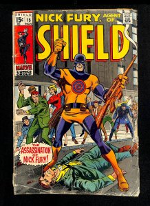 Nick Fury, Agent of SHIELD #15 1st Bullseye!