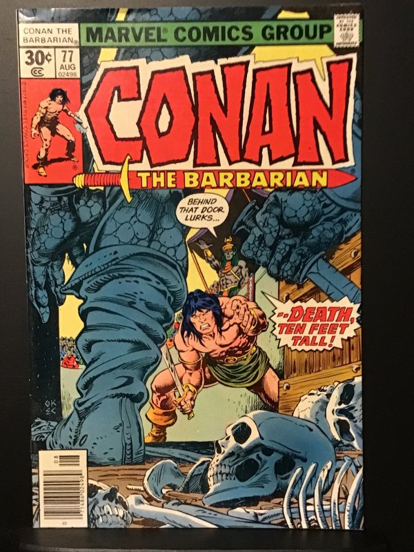 Conan the Barbarian #77 (1977) VF- 7.5