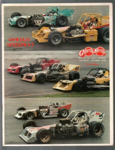 Oswego Speedway Super-Modified Race Program 1981-Bentley Warren-VF