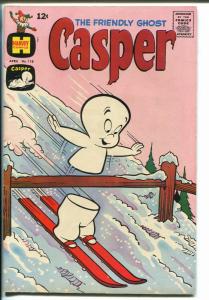 Casper The Friendly Ghost #116 1968-Harvey-swimming pool cover-VF