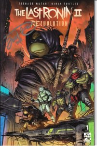 TMNT The Last Ronin II Re-Evolution #1 Signed By Jeremy Clark IDW 2024 EB204