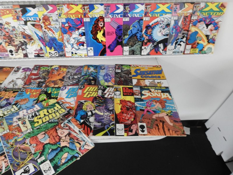 Huge Lot of 170+ Comics W/ X-Men, Secret Wars, Superman Avg. FN/VF Condition!