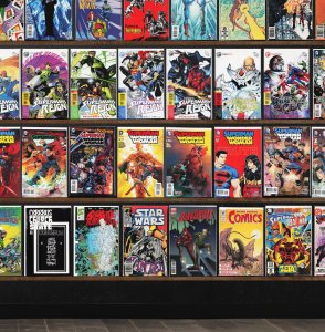 Huge Lot 150+ Comics with Superman/Wonder Woman & More!