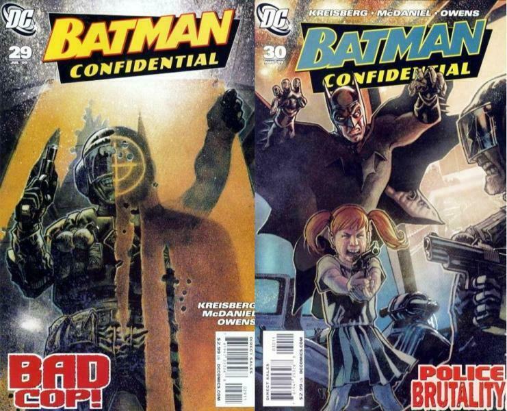 BATMAN CONFIDENTIAL (2007) 29-30  Good Cop...Bad Cop