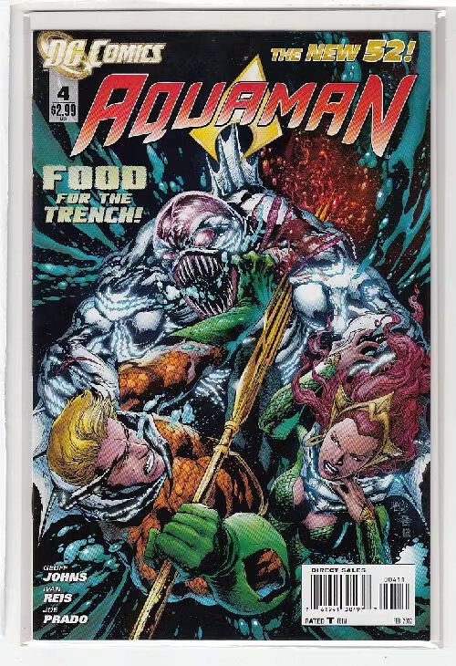 AQUAMAN (2011 DC) #4 CVR A IVAN REIS