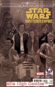 STAR WARS: FORCE AWAKENS - SHATTERED EMPIRE (2015 Series) #1 RETAILER Near Mint