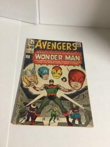 Avengers 9 Vg+ Very Good+ 4.5 First Wonder Man Marvel Comics Silver Age