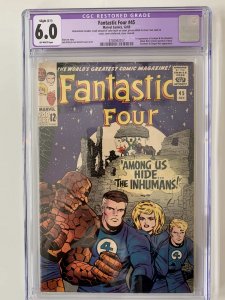Fantastic Four #45 CGC 6.0 -1st Appearance of Inhumans,