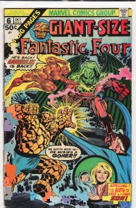Giant-Size Fantastic Four #6 (1975) Fantastic Four