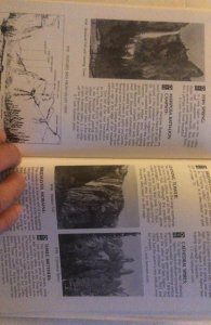 Yosemite Road guide sheet to roadside markers 1981 great nap