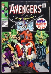 Avengers #54 1st Appearance New Masters of Evil!