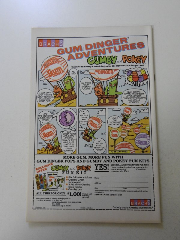 The Uncanny X-Men #214 (1987) VF+ condition