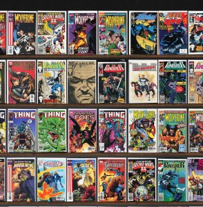 Huge Lot 150+ Comics with Fantastic Four, Wolverine, The Punisher & More!