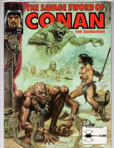 The Savage Sword of Conan #176 (1990) - [NSC•MG2]