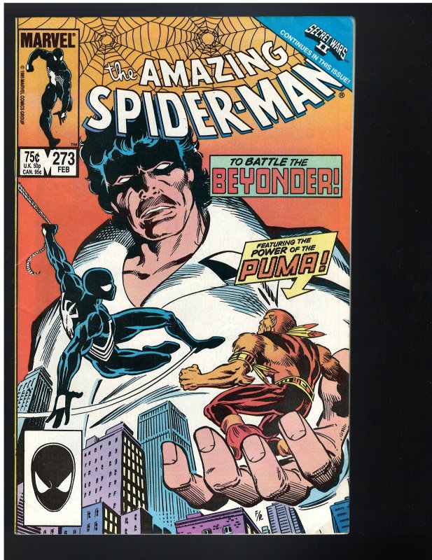 Amazing Spider-Man #273 (Marvel, 1986)