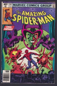 Amazing Spider-man #207 1980 Marvel 5.5 Fine- comic