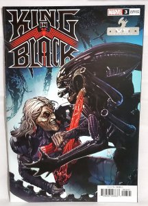 King In Black #3 Valerio Giangiordano Marvel vs Alien Variant (Marvel 2021)