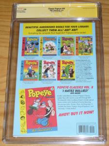 Classic Popeye #45 CGC 9.8 signature series - 1:10 variant gender bender fosgitt