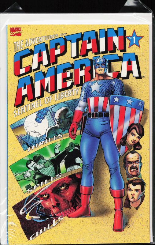 Adventures of Captain America #1 (1991) Captain America