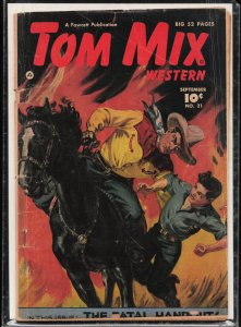 Tom Mix Western #21 (1949) Tom Mix
