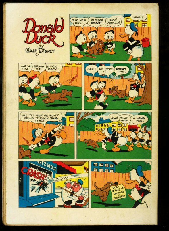 DONALD DUCK-FOUR COLOR #263-TOTEM POLE COVER-1950 VG 