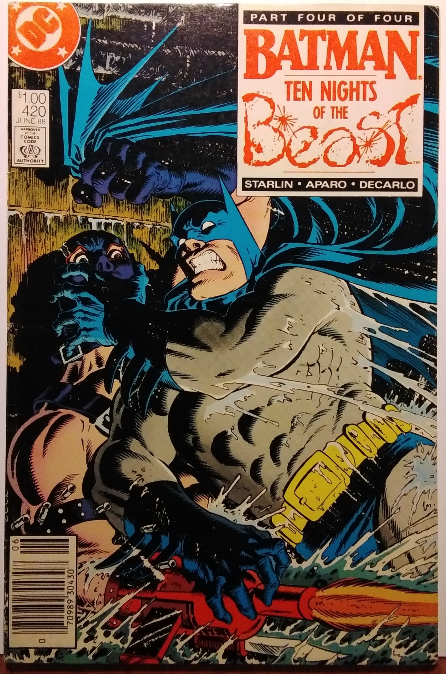 Batman #420 Canadian Variant (1988) | Comic Books - Copper Age, DC Comics,  Batman, Superhero / HipComic