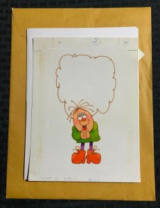 GRADUATION This is a Big Day Cartoon 6.5x9 Greeting Card Art #G-4434 w/ 6 Cards