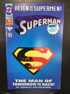 Superman #78 (1993)vf