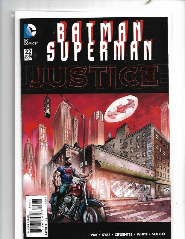 BATMAN SUPERMAN #22 DC NM 1st PRINT   nw131