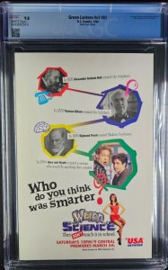 GREEN LANTERN #51 1994 CGC 9.8 WP MULTI-PACK VARIANT DCU LOGO! 1ST PRINT |