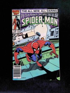 Spectacular Spider-Man #114  MARVEL Comics 1986 VF- NEWSSTAND