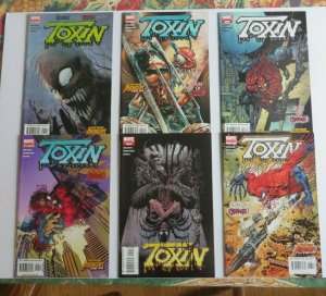 Toxin #1-6 Complete Set High Grade NM Son of Carnage Marvel Avengers Venom