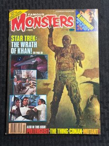 1982 FAMOUS MONSTERS Magazine #185 FVF 7.0 Star Trek Wrath of Kahn / The Thing