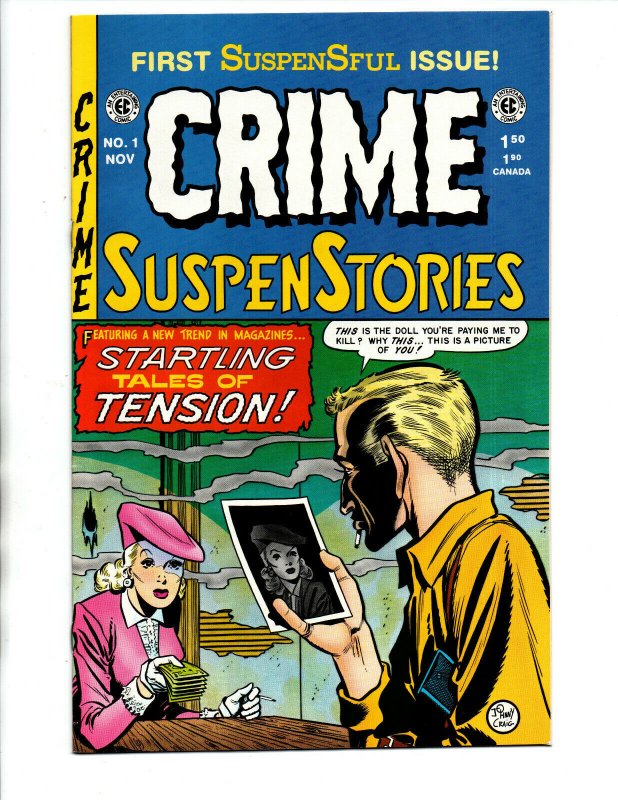 Crime SuspenStories #1 - EC Comics Reprint - Near Mint