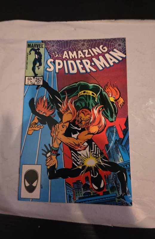 The Amazing Spider-Man #257 (1984)vs the puma